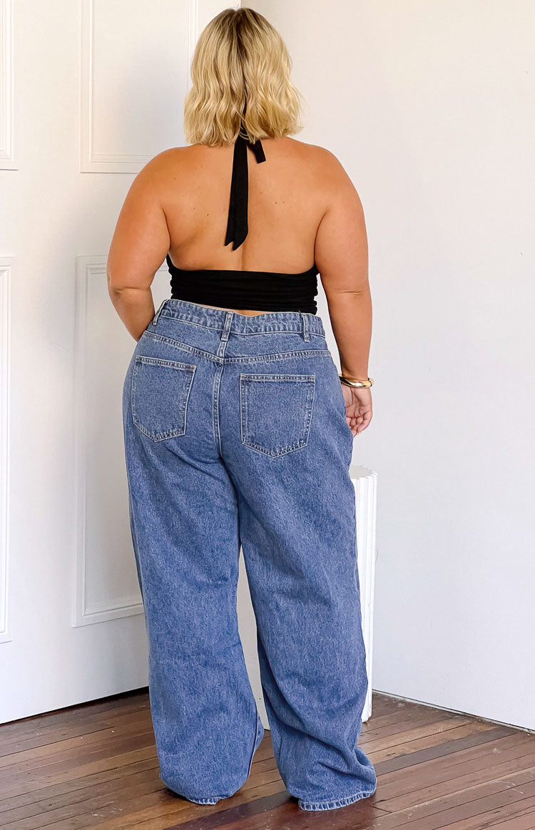 Amora Black Crop Top