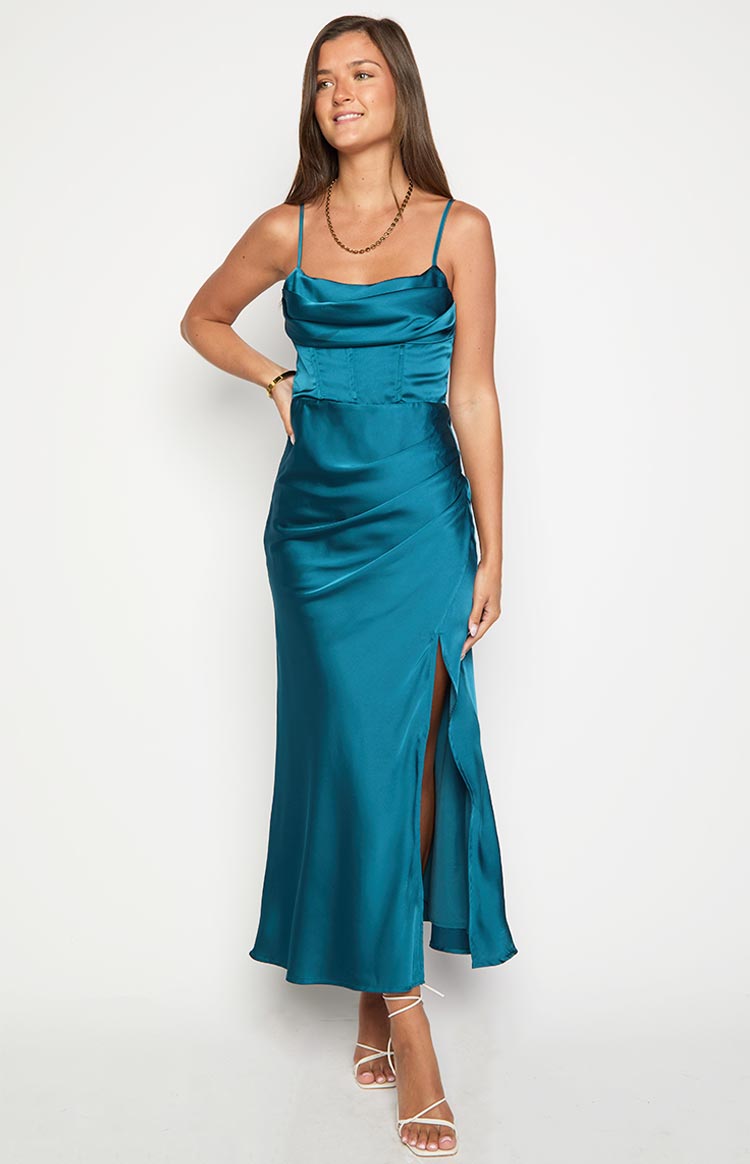 Ardette Green Maxi Dress