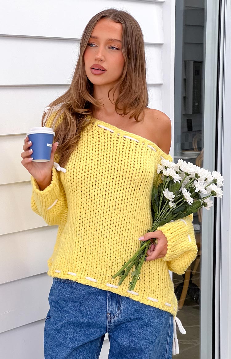Bea Yellow Sweater