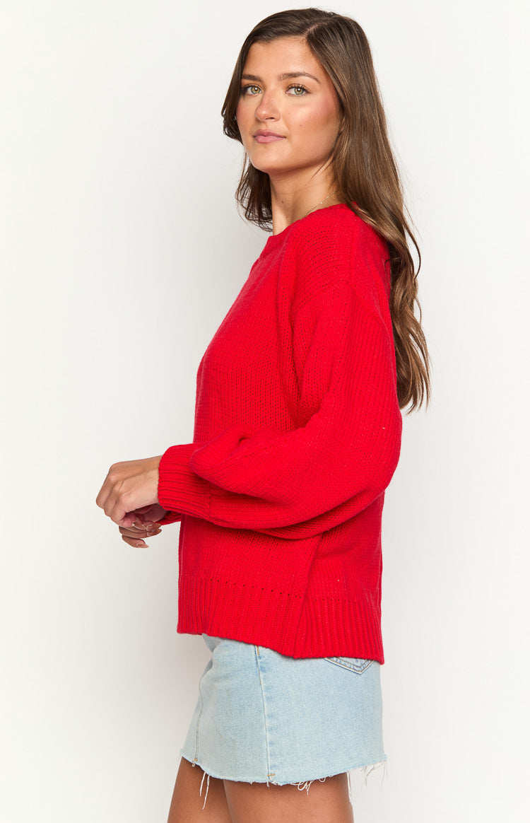 Chapman Red Sweater