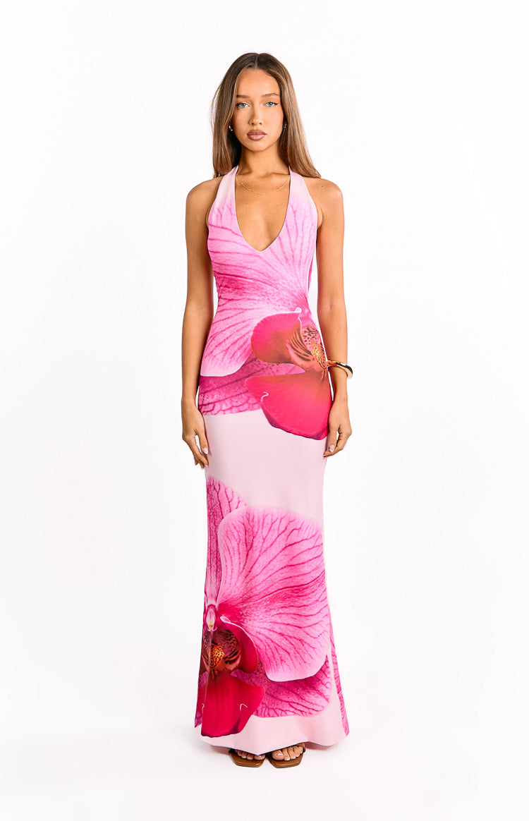Eliana Pink Orchid Maxi Dress