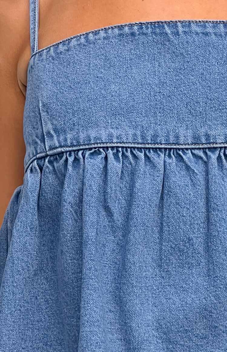Ethel Blue Denim Top