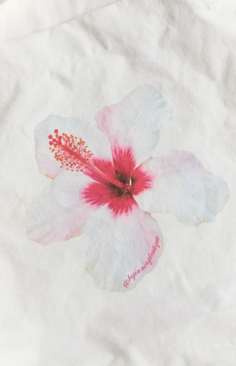 Hibiscus Tote Bag