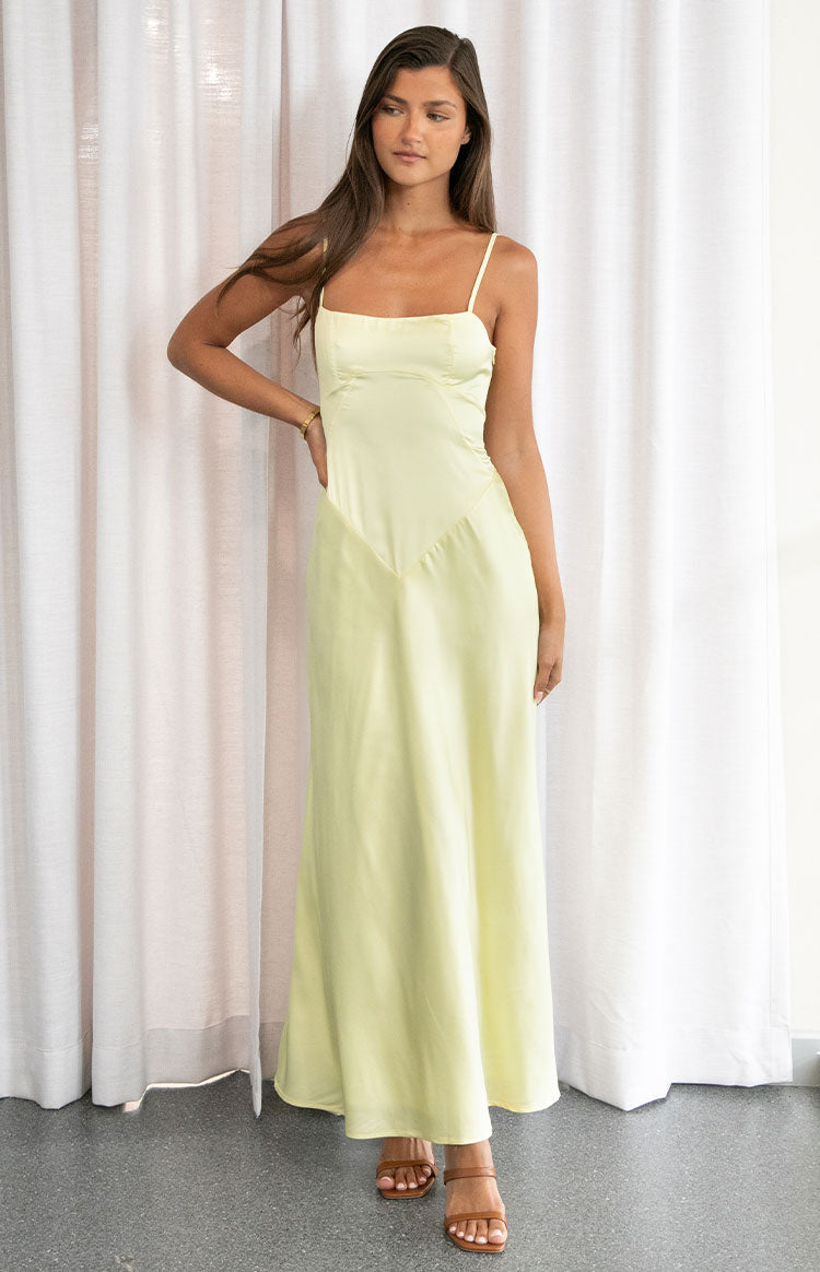 Joey Yellow Maxi Dress