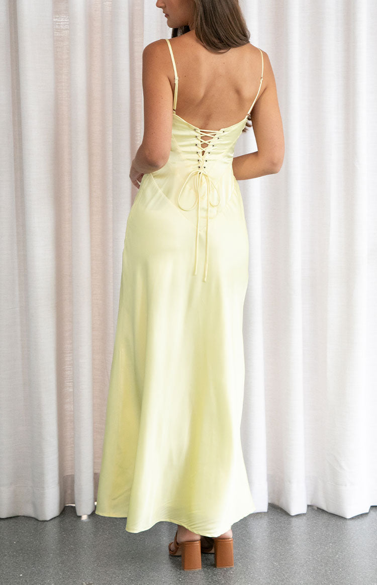 Joey Yellow Maxi Dress