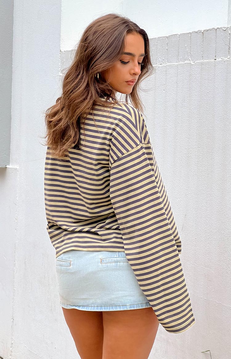 Lioness Bloom Beige Long Sleeve Top
